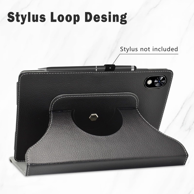 LiuShan Rotating Case for Doogee U9 Tablet, 360° Rotating Stand