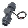 Flowmeter Water Flow Sensor Fluid Meter Counter Switch Acid Alkali