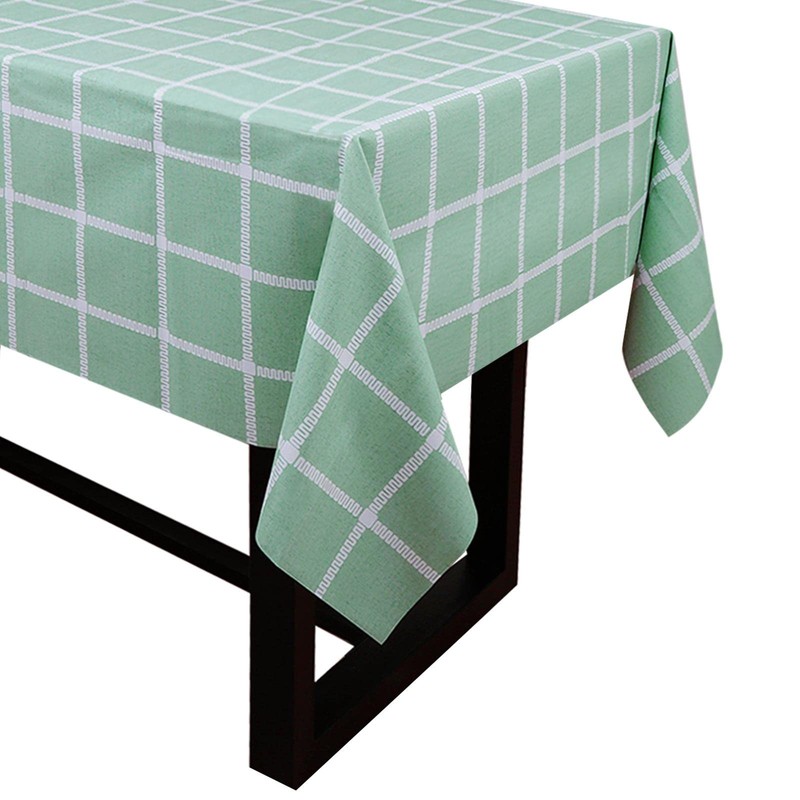 32nd PVC Check Pattern Tablecloth Cover, Easy Clean Wipeable Table