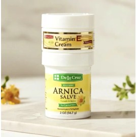 Pomada Árnica Salve + Crema Humectante Con Vitamina E Manzanilla