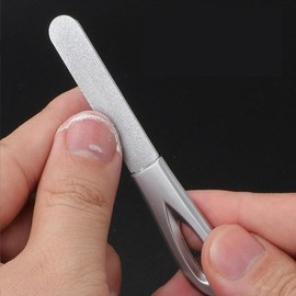[MEKKNN77_62_62] Gentle Nail Tool Double-sided Stainless Steel Nail File / [MEKKNN77_62_62]부드럽게 네일기구 양면 스텐 네일파일