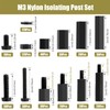 600Pcs M3 Male Female Hex Spacer Standoffs Screws Set Nylon