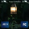 FLSNT Dusk to Dawn Outdoor Sensor LED Edison Bulbs, 4W