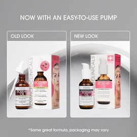 Advanced Clinicals Rosehip Oil Anti-wrinkle Face Oil with Vitamin C and Vitamin E for Sun Damage, Age Spots and Wrinkles. Large 1.8oz Bottle. by Advan