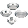 Kakusee Sola Relax Camping Bowl and Plate, Set of 4