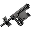 Litensh Door Bolt Double-Sided Sliding Bolt Door Lock with Padlock
