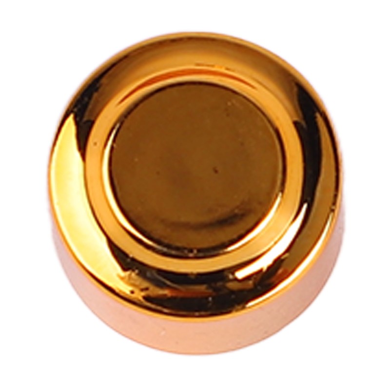10PCS Electric Guitar Pickup Switch Tip Gold Round Retro Plastic