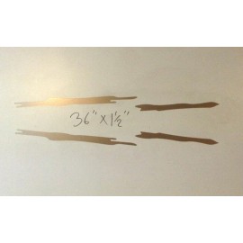 JAYCO 2004 EAGLE RV DECALS 36X1.5" SIDE CLOUD ASSEMBLY L&R GOLD CAMPER 5TH WHEEL
