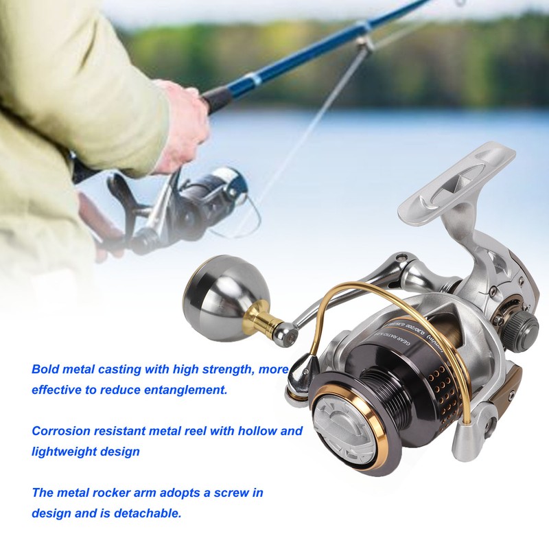 ASTON4000 Spinning Reels 5.2: 1 High Speed Gear Ratio 10+1BB