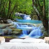 BJYHIYH Wall Tapestry Extra Large Waterfall Nature Tapestry Tree Tapestries