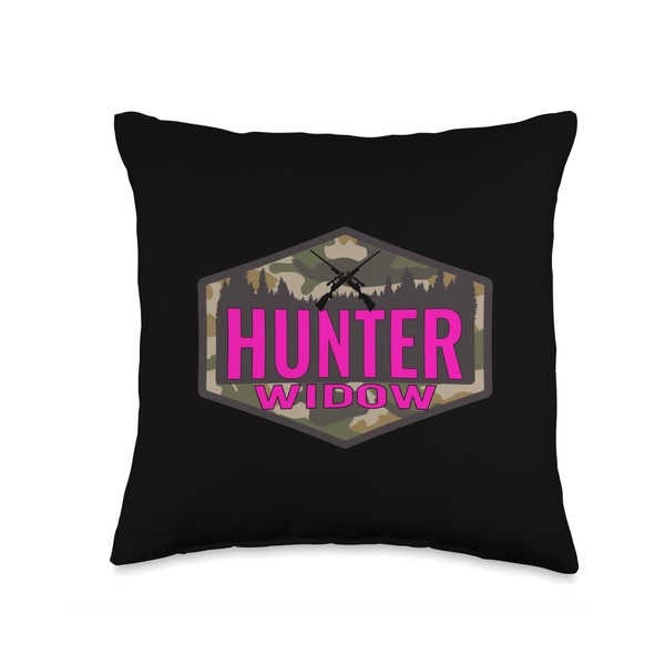 Hunter Humor Apparel & Gifts Hunter Widow-Game Hunting Wife Throw