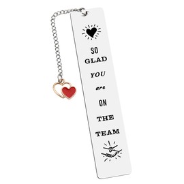 Team Appreciation Gifts for Coworker Thank You Employee Bookmarks Office Staff Gifts Bookmark Reading Book Club Member Gift Ideas Leaving Gifts for Colleague Farewell Gifts Goodbye Workmate Gift