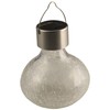 Luxform Lighting LED Solar Crackle Tea Lantern