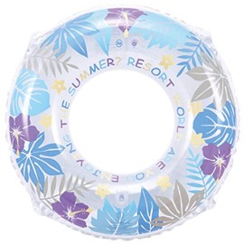 Hioki VWH30080 (076234) Blue Monsteraukiwa 80 Float Ring, 31.5 inches (80 cm), Blue Monstera