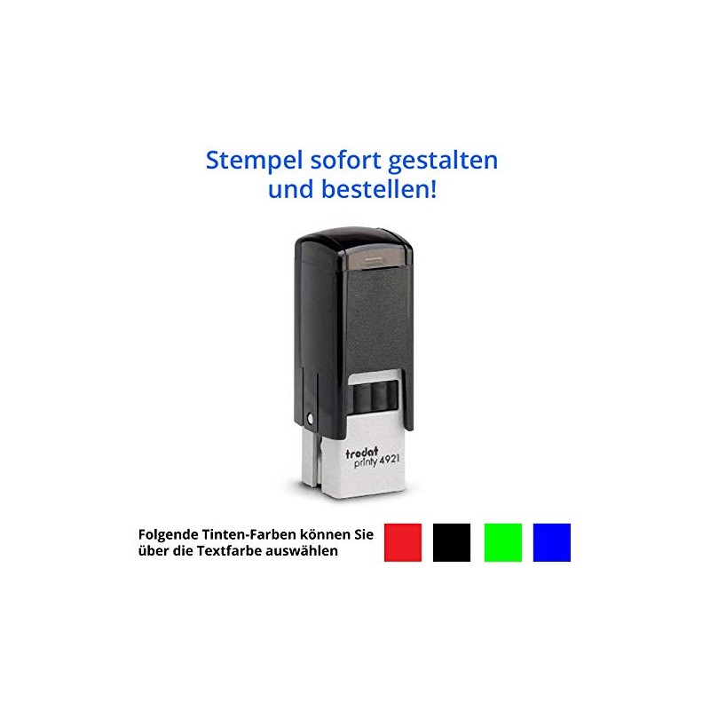 Trodat Printy 4921 Stamp (12 x 12 mm) for 2