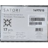 Anatolia Satori FREE SHIP*17 pcs*Satori Nouveau Nero Starlight Deco 8”x