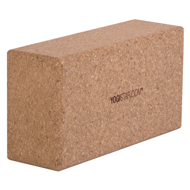 Yogistar Yoga Block Yoga Block – Cork Size:basic (23x12x7,4)