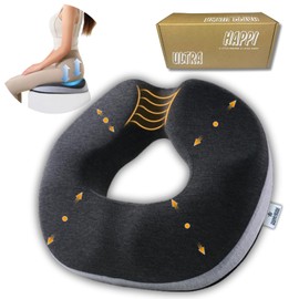 Low Rising Cushion Cushion Cushion Chair Seat Cushion Back Painless Donut Hemorrhoids Cushion Posture Correction Sciatica Coccyx Protection Lower Back Pain Improvement Goods, 3D 3D Ergonomic Hollow