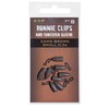 Drennan ESP Ronnie Clips And Tungsten Sleeve Camo Brown Qty