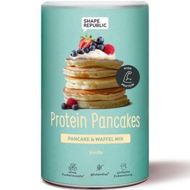 Shape Republic Protein Pancake Mix Vanille Protein Pfannkuchen - 560 Gramm - 7 Portionen - proteinreiche Backmischung fr Pancakes & Waffeln