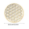 Sacred Geometry Decor - Flower of Life Wall Art,Wood Sacred