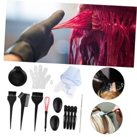 BIUDECO Complete Hair Dyeing Tool Kit 15-in-1 Hair Coloring Supplies for Salon Home Use for Dyeing Coloring