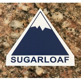 Burton Sugarloaf Ski Sticker - Skiing Snowboarding Maine Resort Snow Burton