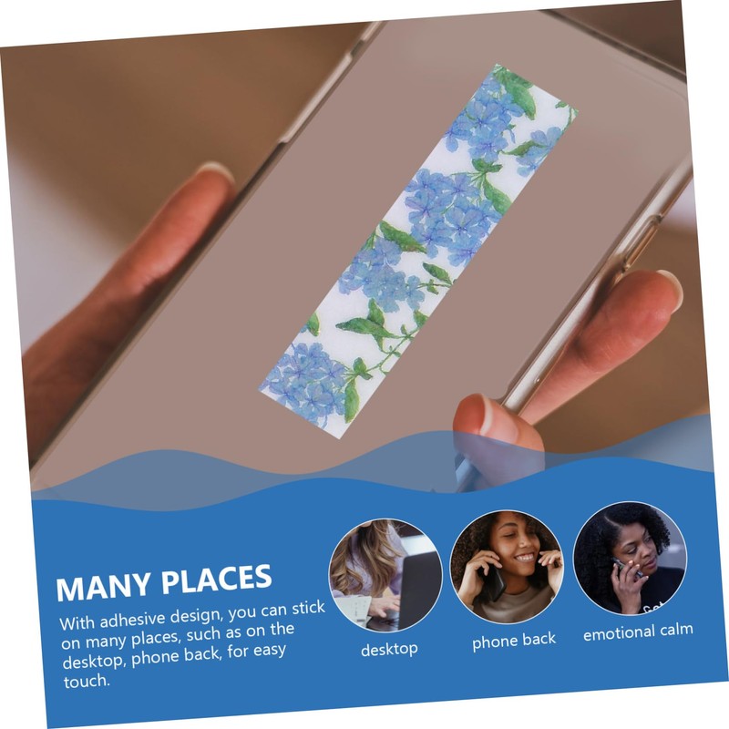 SHOWERORO Calm Sticker Pack 10pcs Anxiety Reduction Decals Pressure Relief