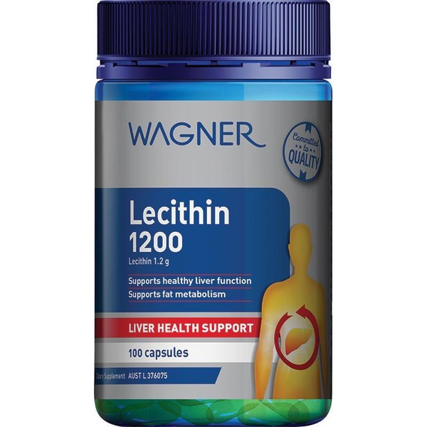 Wagner Lecithin 1200 100 Capsules