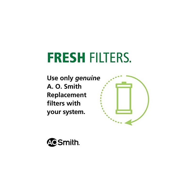 AO Smith AO-MF-B-R Under Sink Water Filter Replacement - NSF