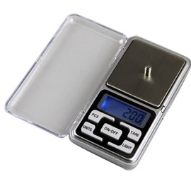 suyi Portable Digital Scale with Back-lit LCD Display,Elite Digital Pocket Scale,Mini Food Scales, Mini Digital Weighing Scale 200 x0.01g/500x0.01g