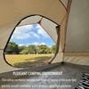 UNP Camping Tent 2/3/4/6 Person Dome Tent, Easy to Set
