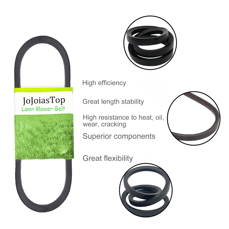 JoJoias 7046784YP (3/8" X 24 1/2") Tractor Drive Belt for