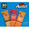Austin Variety Pack Sandwich Crackers, Single Serve Snack Crackers, 30