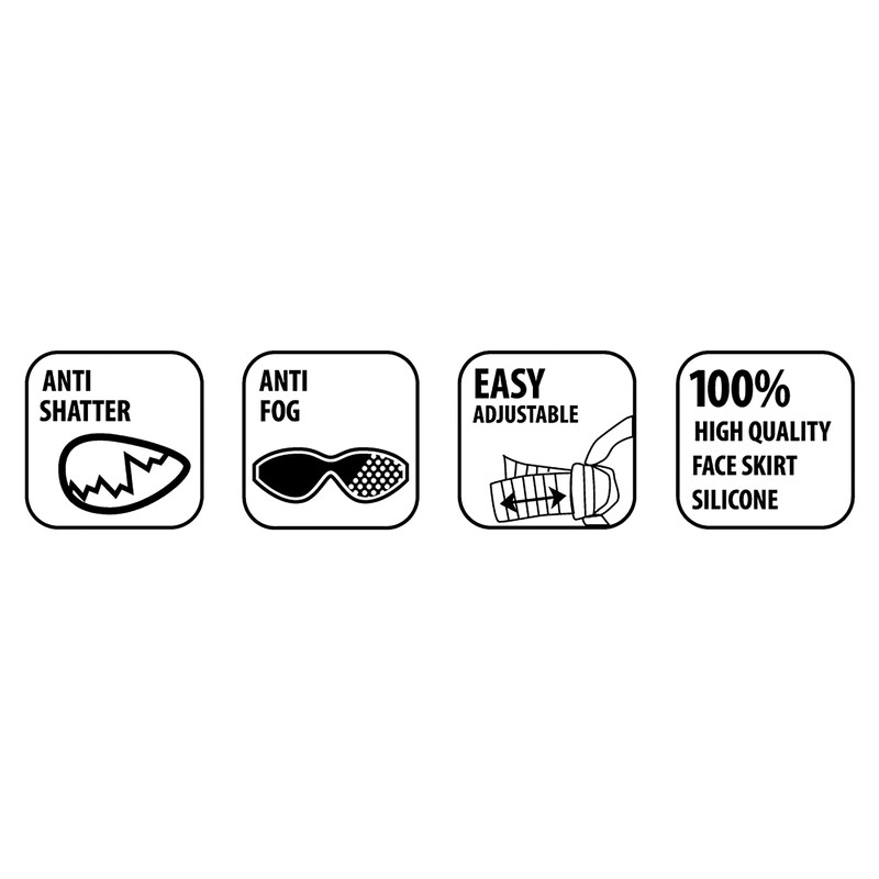 Schildkröt® Bali Junior Swimming Goggles Red
