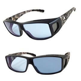Neo Contrast SC50PHN Dimmable Sunglasses, Night Driving Overglasses, UV Protection, Driving Sunglasses, Made in Japan, Made in Sabae, Hopnik Laboratory, zebra