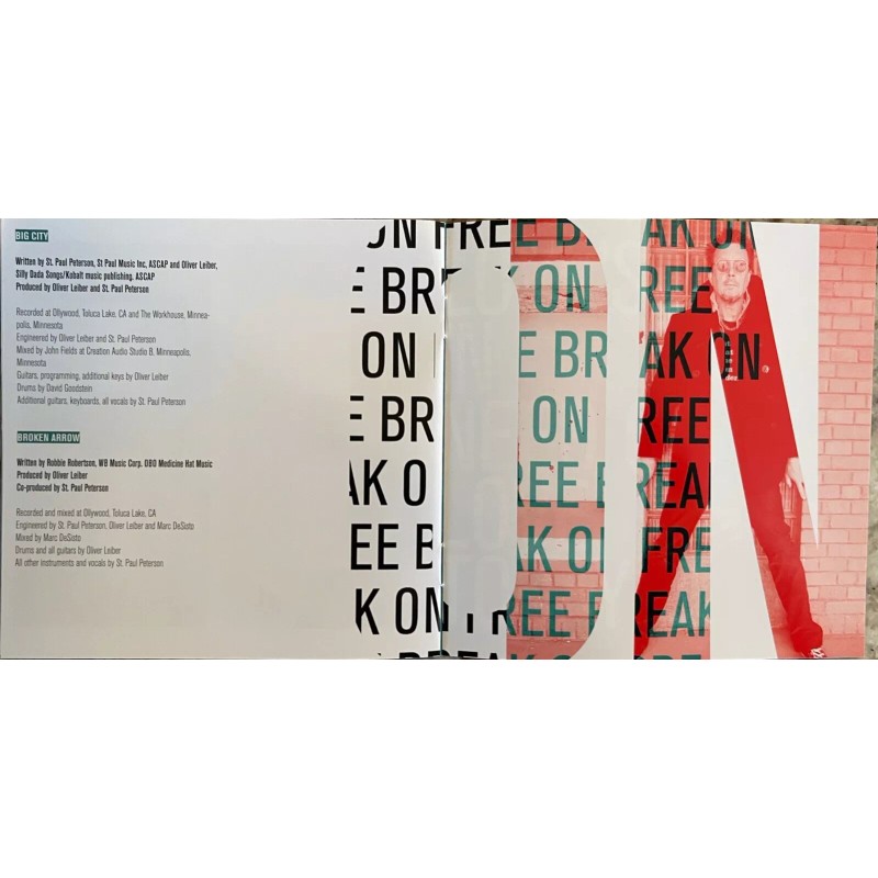 St. Paul Peterson Autographed "Break On Free" CD -