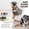 VIVAGLORY Flexmat Dog Food Mat Pet Food Mat for Food