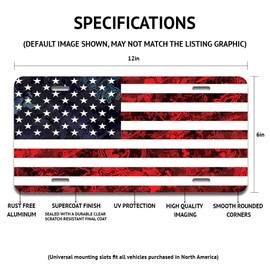 SignMission Beware of Tasmanian Devil Aluminum License Plate 12" X 6" Fits Any Car, Truck, SUV, RV, or Trailer | Made in The USA