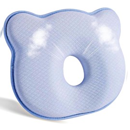 2025 Memory Foam Portable Donut Soft Pillow Cozy Blue5y Prеvents Maternity FΙatShapеs Travel Pillows/ Blue5y