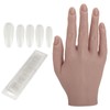 Silicone Nail Training Hand Flexible Joint Nail Art Practice Hand