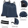 CALACH 2PCS Drawstring Bags Bulk, String Backpack for Men Women,