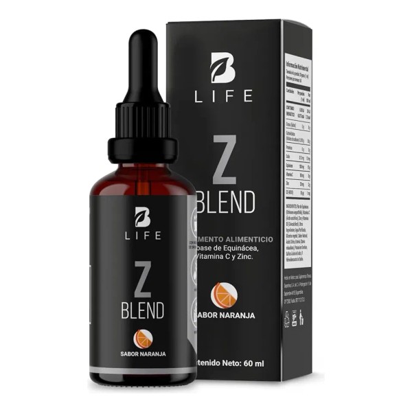 Zinc Liquido De 60 Tomas Con Vitamina C Y Echinacea