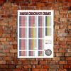 Darts Checkout Chart Theme Retro style metal tin sign/plaque (5220