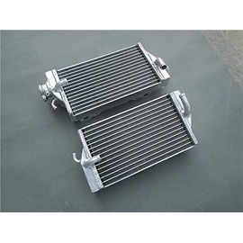 Aluminum Radiator for Honda CR125R CR125 CR 125R 02 03 2002 2003 ALLOY COOLER Aftermarket Compatible Replacement