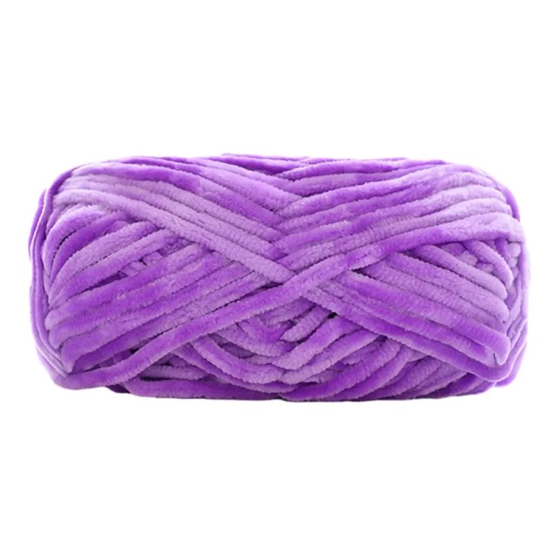 Thick Chunky Yarn Bulky Giant Wool Yarn Bulky Yarn Purple