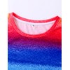 Funny World Men's Rainbow Shirt Tie-Dye Pattern Pride Month T-Shirt,