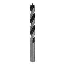 sourcing map Brad Point Drill Bits 9mm(23/64") Dia Straight Round Shank Drill Metric Brad Point 3" Drilling Depth Spiral Twist Drill Bits for Carpenter Woodworking Plastic Rubber