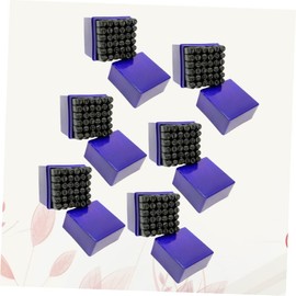 ULTECHNOVO 36pcs Carbon Steel Letter and Number Punch Jewelry Making Includes Easy Storage Box Metal Stamps for Crafting and Personalization