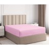 Fitted Sheet Double Bed Pink,100% Brushed Cotton Bed Sheets Double